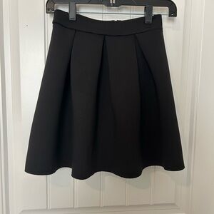 Charlotte Russe Classic Black A-Line Skirt